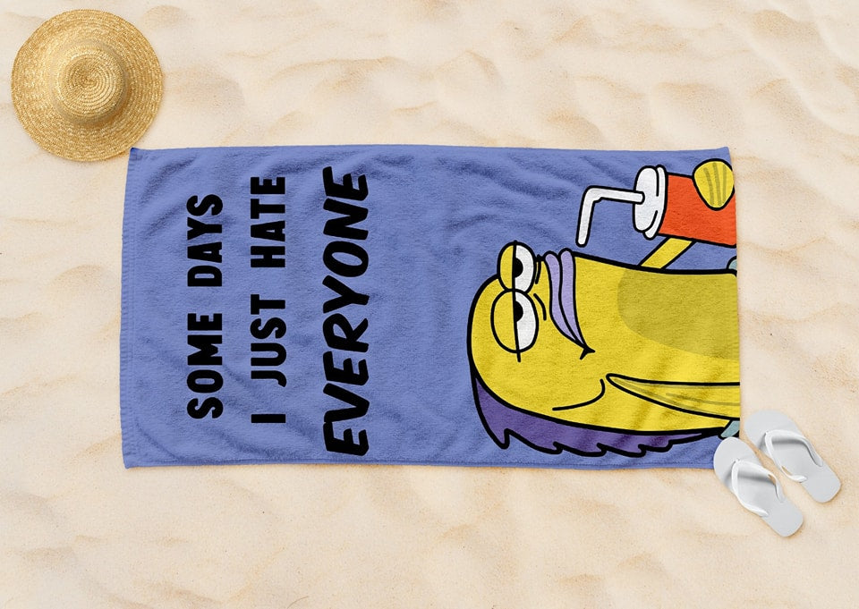 Meh! Beach Towel