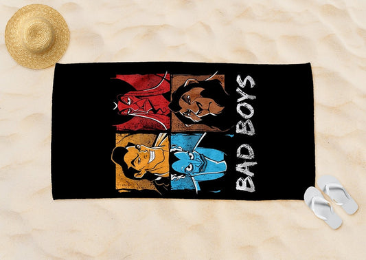 Bad Boys Beach Towel