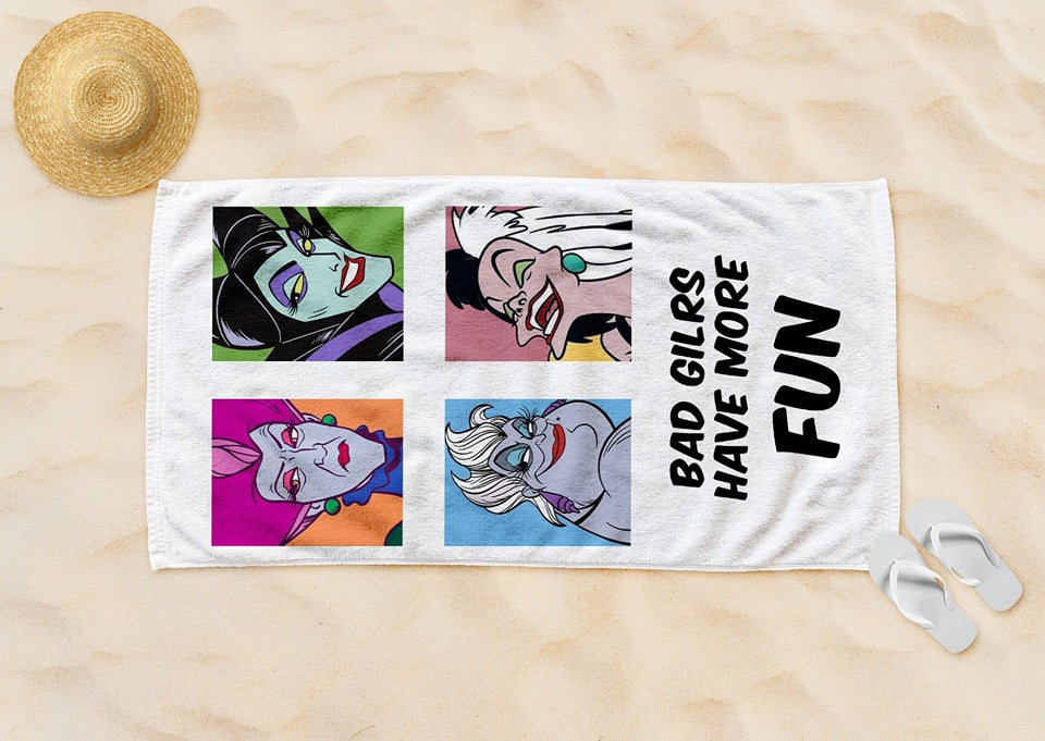 Bad Girls Beach Towel