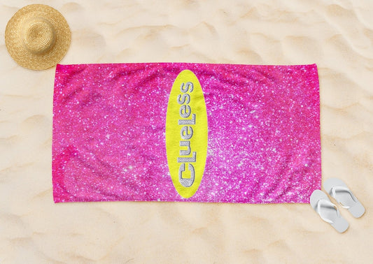 Clueless Beach Towel