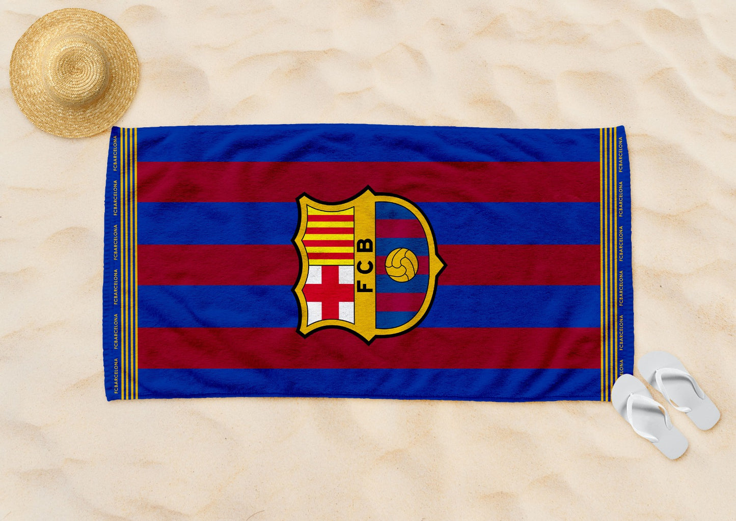 Barcelona FC Beach Towel