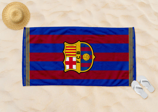 Barcelona FC Beach Towel