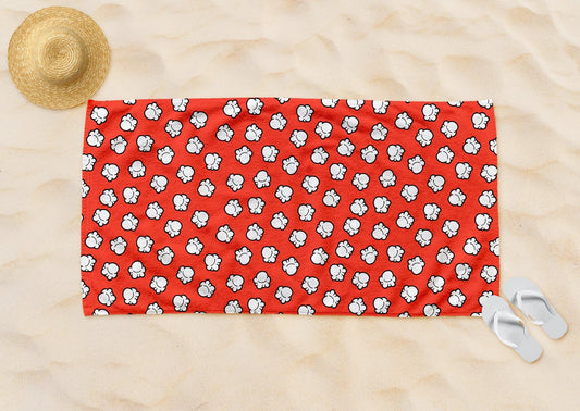 Popcorn Beach Towel