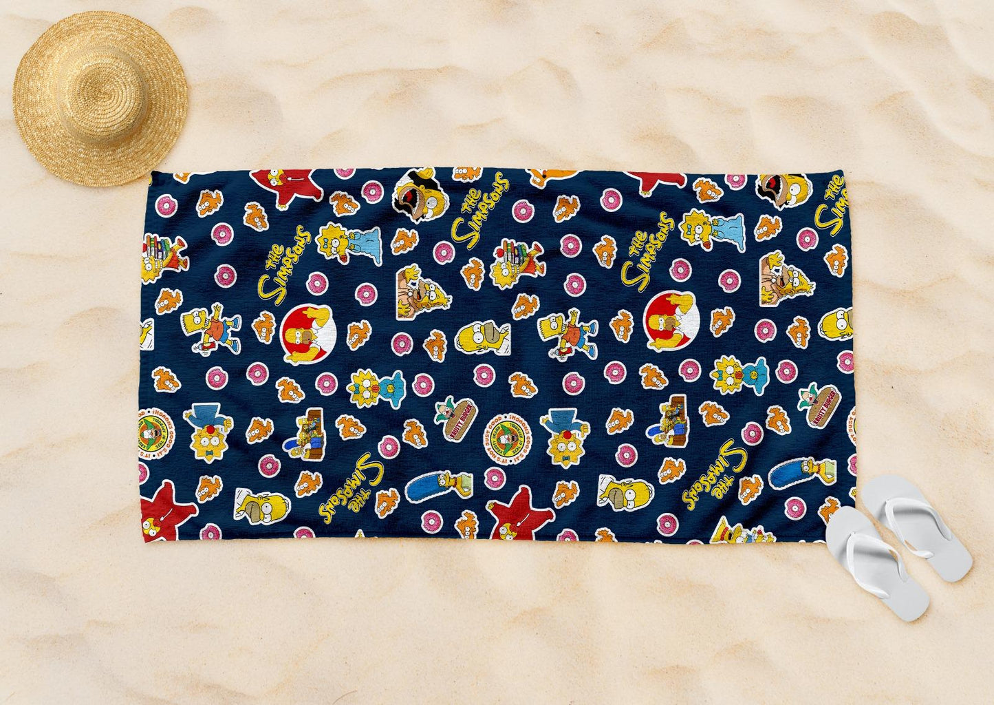 The Simpsons! Beach Towel