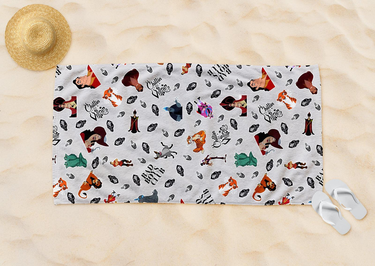 Bad Boys Club Beach Towel