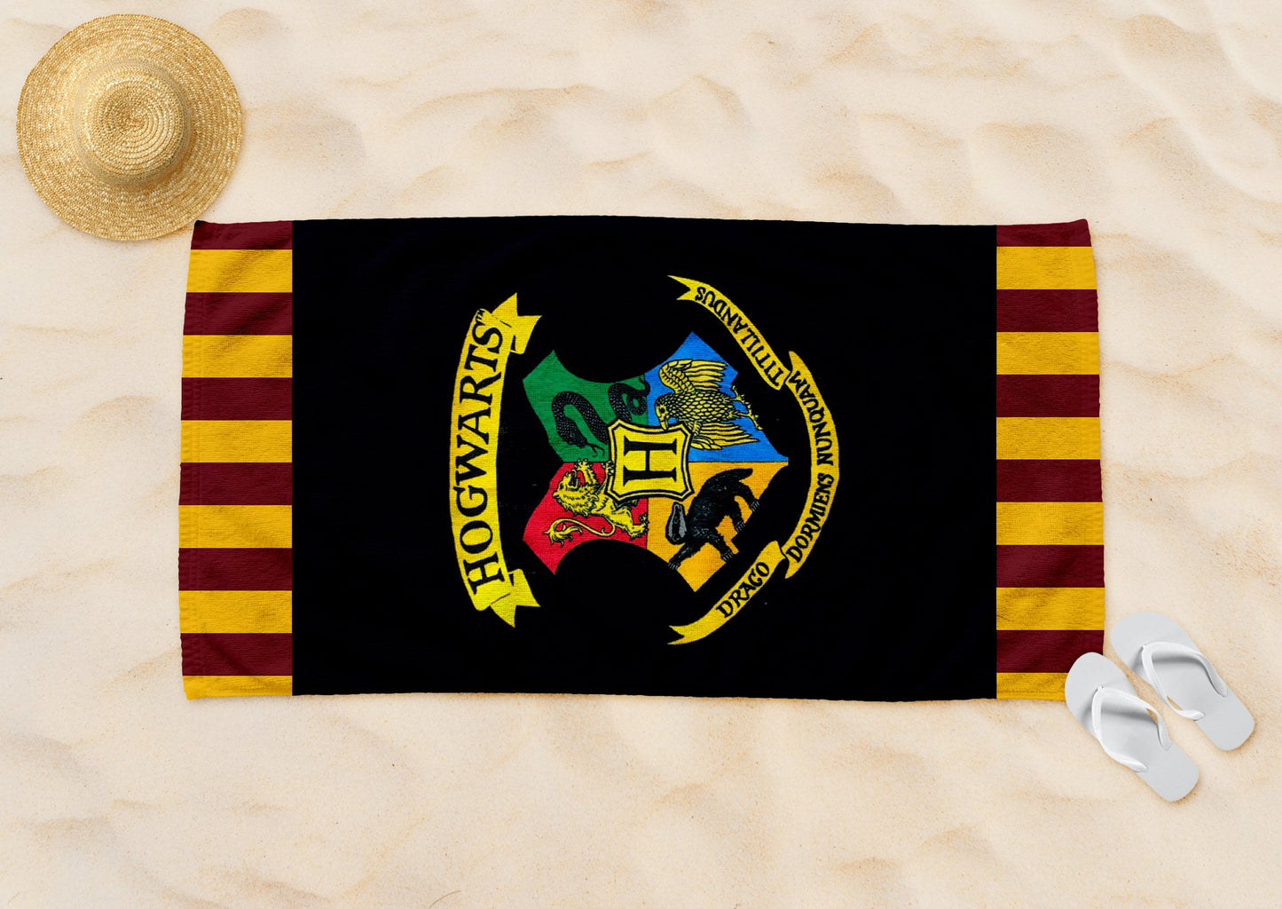 Hogwarts Beach Towel