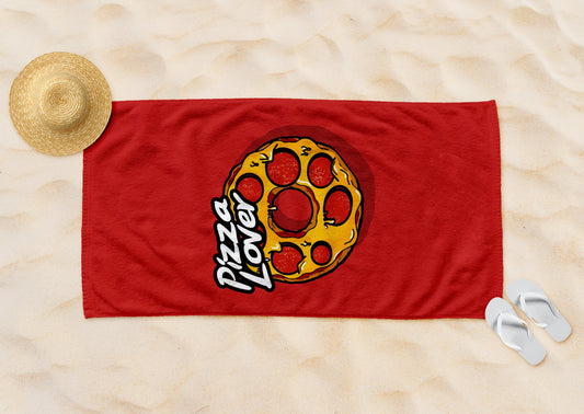 Pizza Lovers Beach Towel