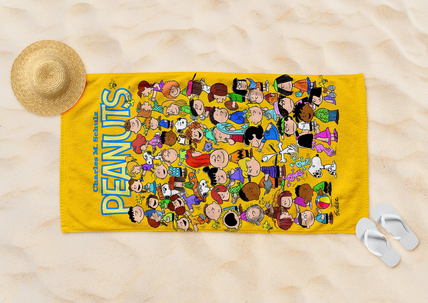 Peanuts Beach Towel