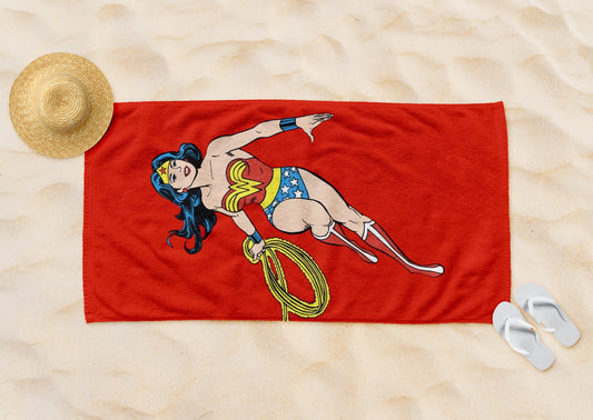 Wonder Woman Beach Towel