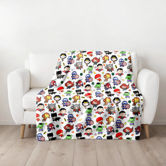 Throw Blanket - Superheros