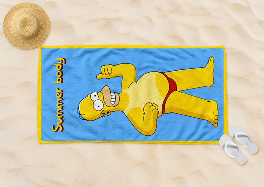 Homer 2 Beach Towel