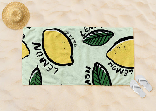 Lemons Beach Towel