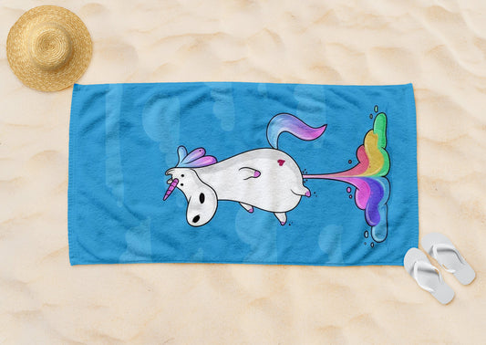 Unicorn Beach Towel